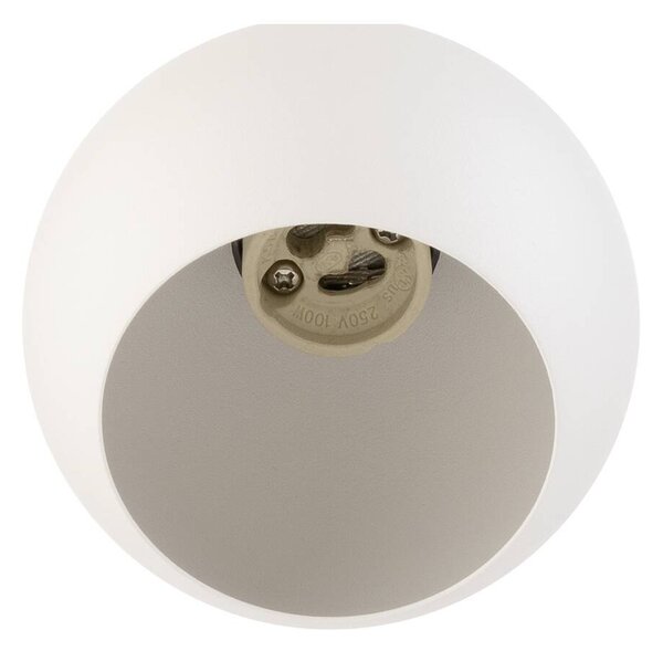 LA 1008181 LIGHT EYE® 90 1~ Spot, kruhový, GU10, 1x max. 6W, matt weiß - BIG WHITE (SLV)