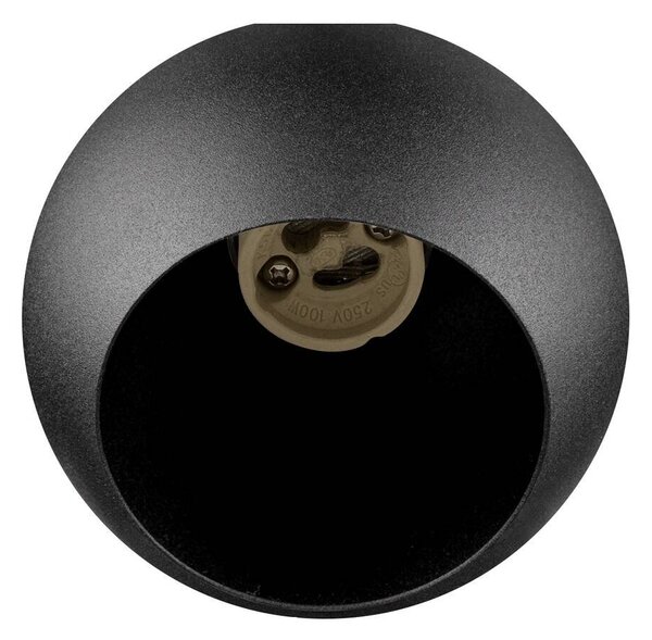 LA 1008180 LIGHT EYE® 90 1~ Spot, kruhový, GU10, 1x max. 6W, matně černý - BIG WHITE (SLV)