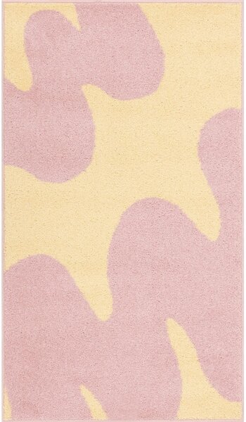 Žlutý/růžový dětský koberec 120x170 cm Hugsy Vanilla – FD