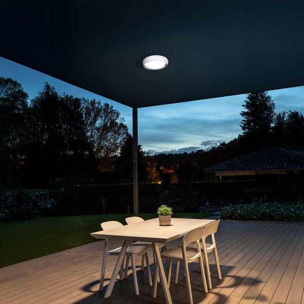 Faro Anga LED přisazené venkovní svítidlo IP44 267mmBílá