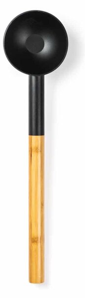 Narvi Black hliníková naběračka do sauny černá 43 cm