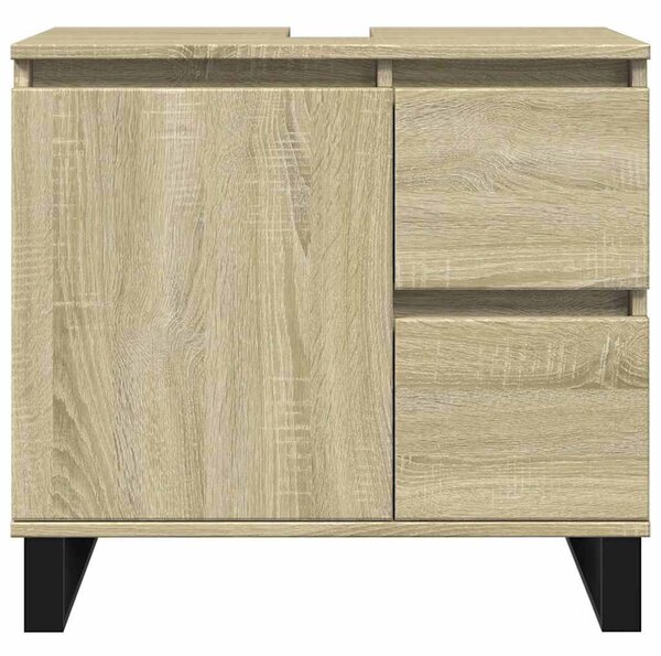 Koupelnová skříňka dub sonoma 65 x 33 x 60 cm kompozitní dřevo