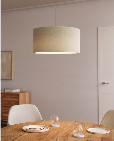 Krémové stínidlo ø 50 cm Nazli – Kave Home
