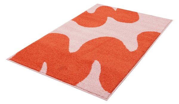 Červený/růžový dětský koberec 80x150 cm Hugsy Coral – FD