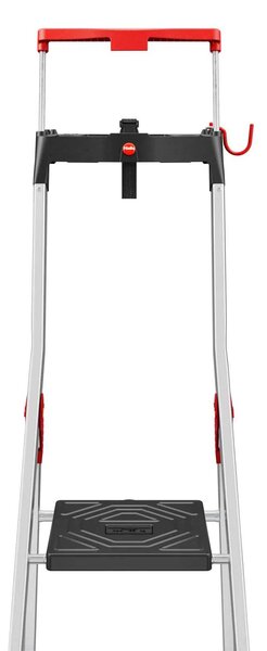 Hliníkové schůdky Hailo L100 Topline, 3+1 příčka, nosnost 150 kg, 8050-407
