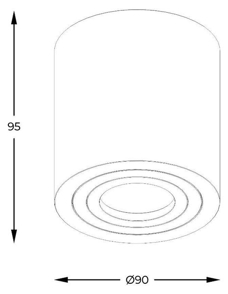 ZUMA 003064-024589 Bodové svítidlo RONDIP SL ACGU10-158-N - ZUMALINE