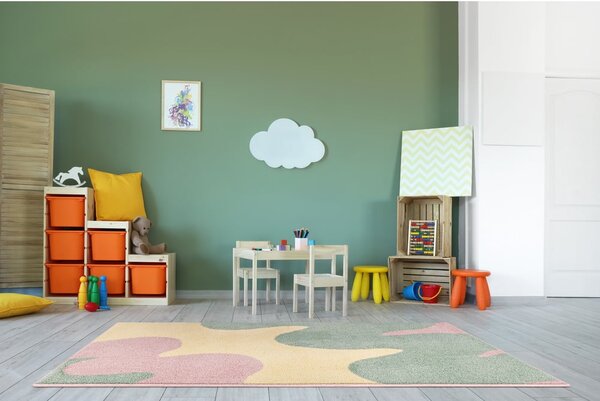 Dětský koberec 120x170 cm Hugsy Mint – FD