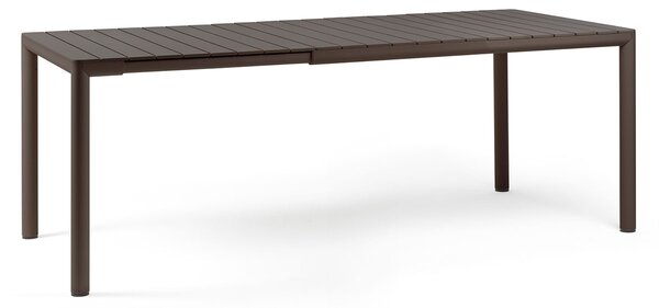 Stima Plastový rozkládací stůl TEVERE Rozměr: 211x100 + 64 cm, Odstín: Tortora