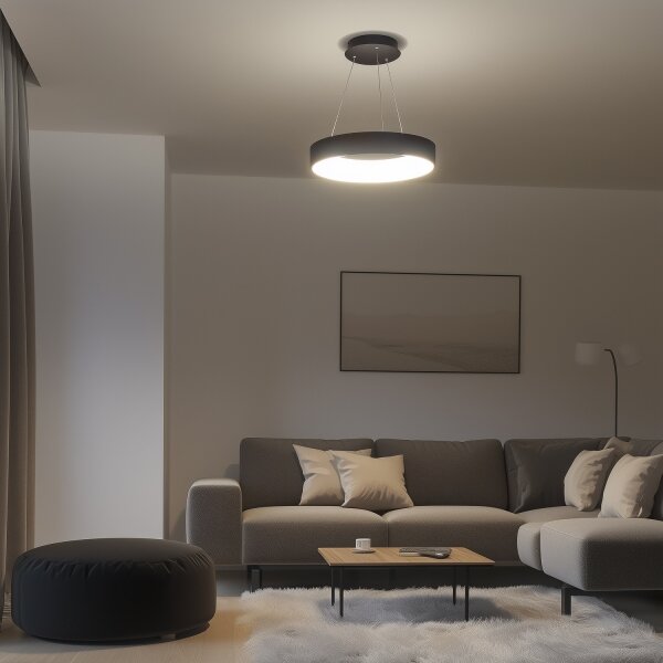 Brilagi - LED Stmívatelný lustr na lanku FALCON LED/80W/230V 3000-6500K + DO