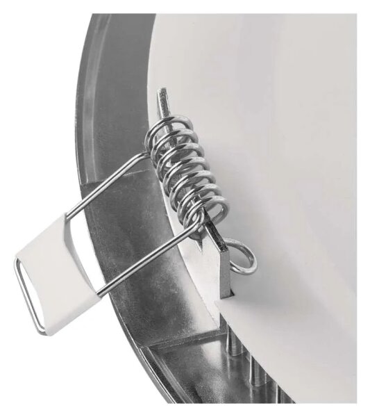 LED Podhledové svítidlo NEXXO LED/7W/230V 3000/3500/4000K stříbrná pr. 12 cm