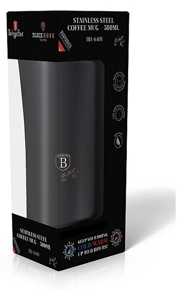 Termohrnek 500 ml Black Rose Collection