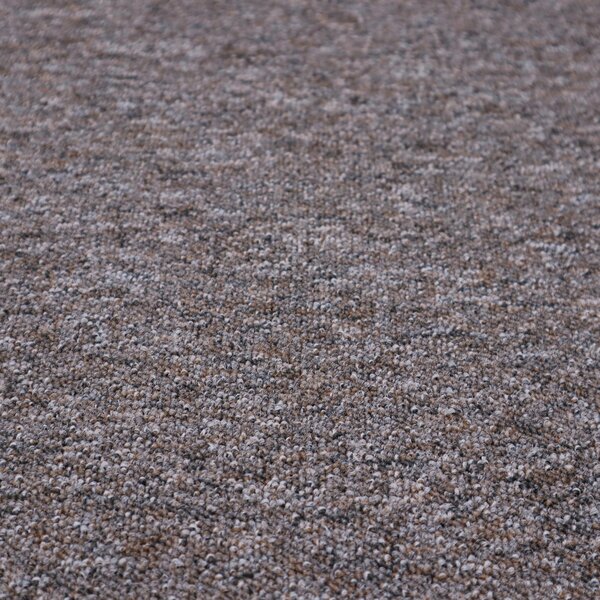Condor Carpets, Metrážový koberec Classica 192, zátěžový, na míru, šíře 4m,5m, hnědá, ab (mřížka), chodba / předsíň