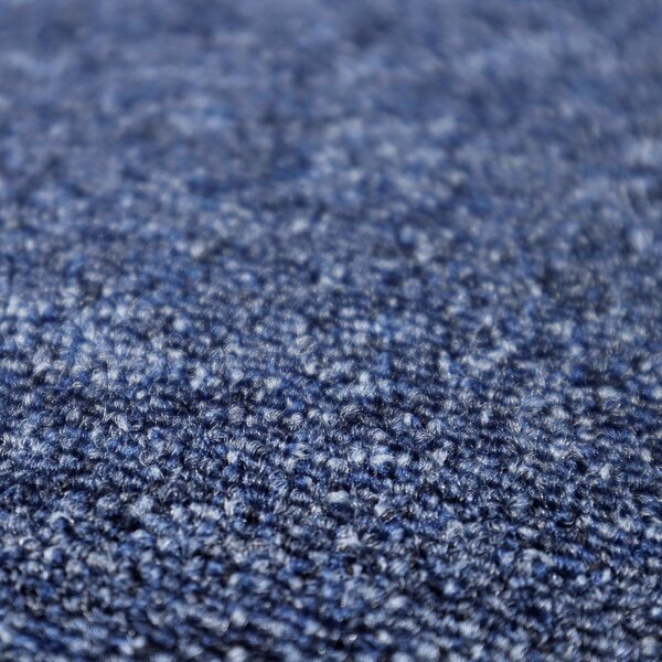 Condor Carpets, Metrážový koberec Classica 582, zátěžový, na míru, šíře 4m,5m, modrá, ab (mřížka), chodba / předsíň