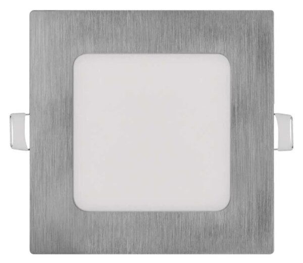 LED Podhledové svítidlo NEXXO LED/7W/230V 3000/3500/4000K stříbrná 12x12 cm