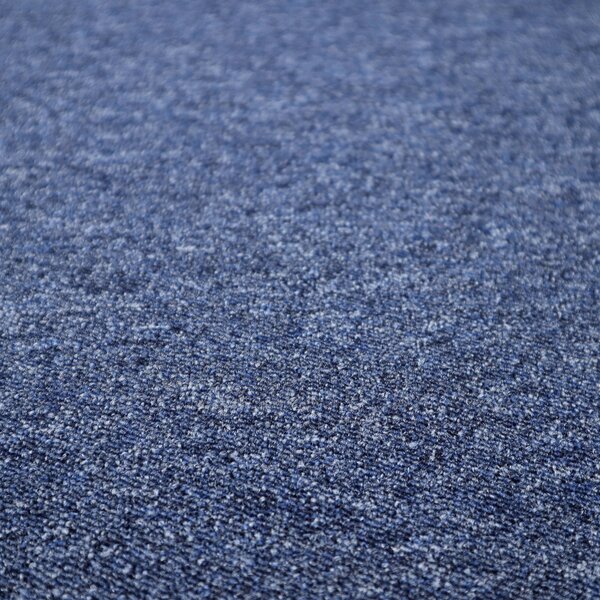 Condor Carpets, Metrážový koberec Classica 582, zátěžový, na míru, šíře 4m,5m, modrá, ab (mřížka), chodba / předsíň