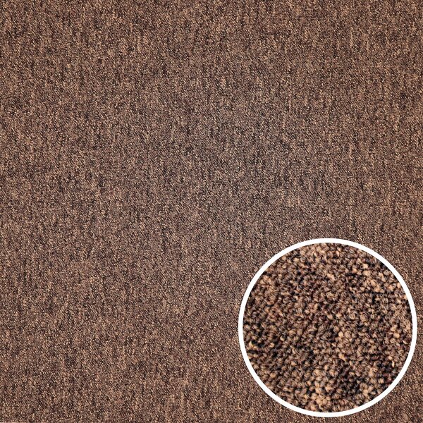 Condor Carpets, Metrážový koberec Classica 392, zátěžový, na míru, šíře 4m, hnědá, ab (mřížka), chodba / předsíň