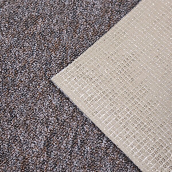 Condor Carpets, Metrážový koberec Classica 192, zátěžový, na míru, šíře 4m,5m, hnědá, ab (mřížka), chodba / předsíň