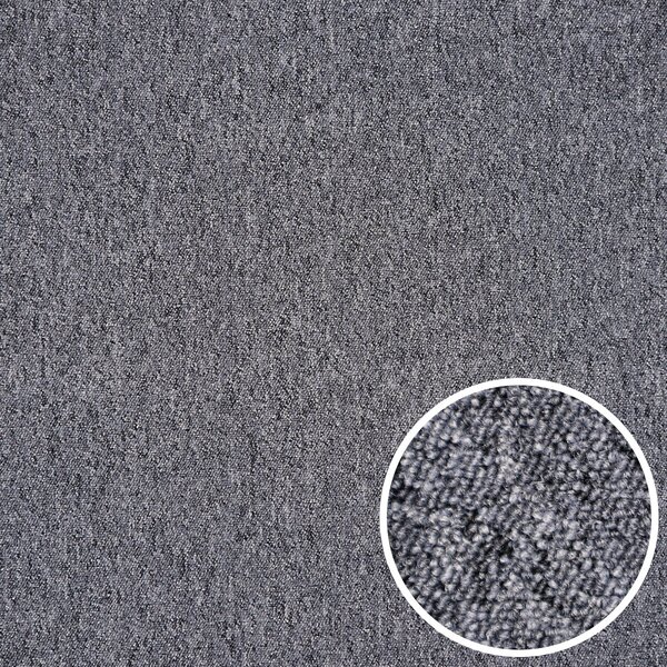 Condor Carpets, Metrážový koberec Classica 67, zátěžový, na míru, šíře 4m,5m, šedá, ab (mřížka), chodba / předsíň
