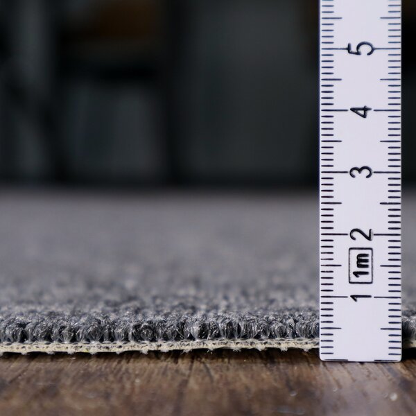 Condor Carpets, Metrážový koberec Classica 67, zátěžový, na míru, šíře 4m,5m, šedá, ab (mřížka), chodba / předsíň