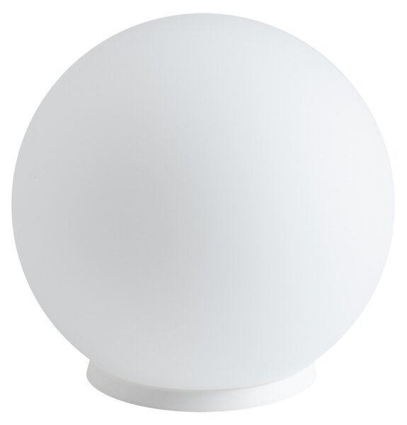 OSMONT BIA58004 BIANCA 2 stolní skleněná lampa bílá IP40 40W E27