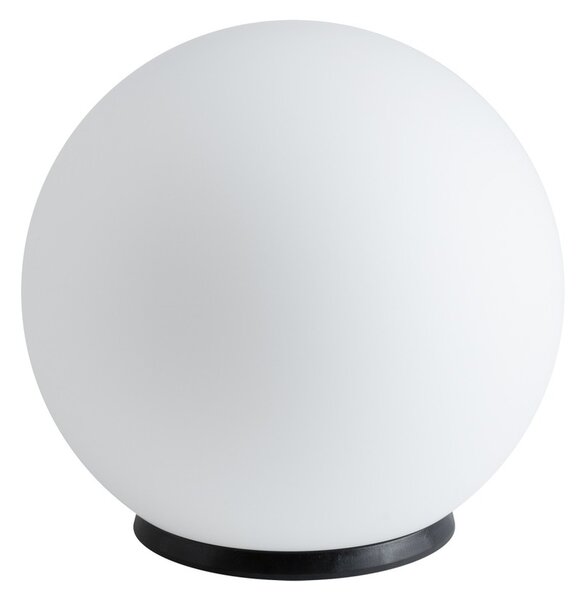 OSMONT BIA50534 BIANCA 2 stolní skleněná lampa černá / bílá IP40 40W E27
