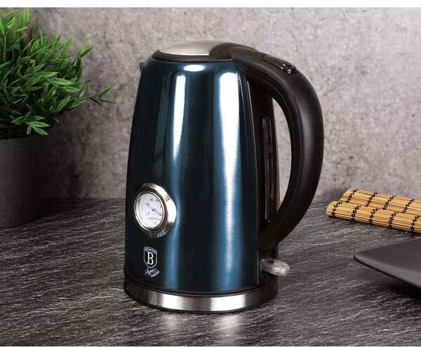 Rychlovarná konvice 1,7 l s teploměrem Aquamarine Metallic Line