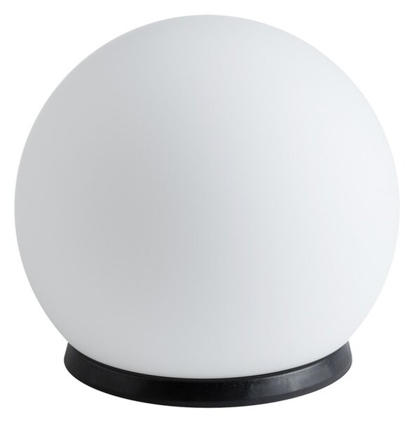 OSMONT BIA50530 BIANCA 1 stolní skleněná lampa černá / bílá IP40 25W E27