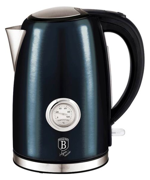 Rychlovarná konvice 1,7 l s teploměrem Aquamarine Metallic Line