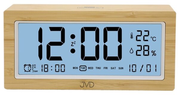 Budík svítící JVD SB2897