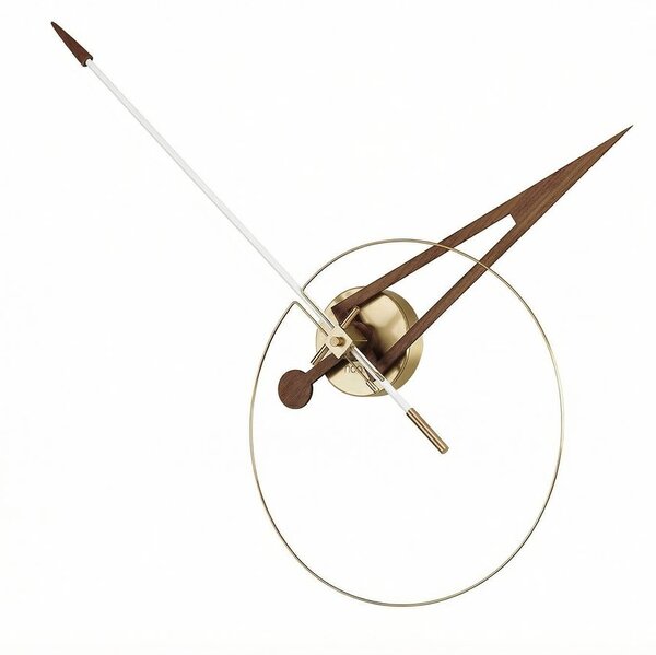 Hodiny Nomon Cris Gold White 70 cm