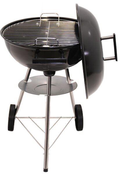 Gril na dřevěné uhlí BestBerg BBBQ-12B / Ø 44 cm / černá