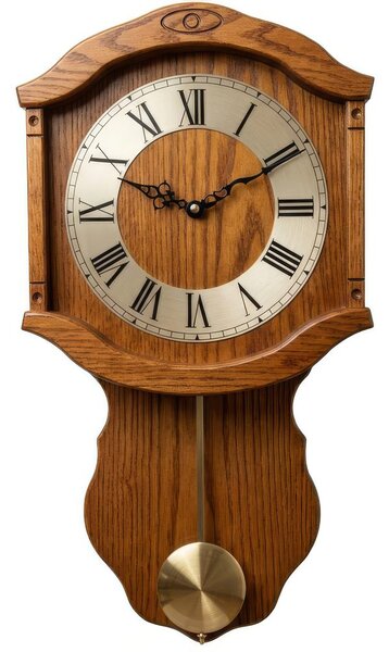 Adler 20311-oak - dřevěné kyvadlové hodiny