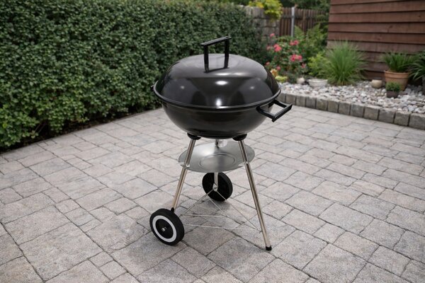 Gril na dřevěné uhlí BestBerg BBBQ-12B / Ø 44 cm / černá