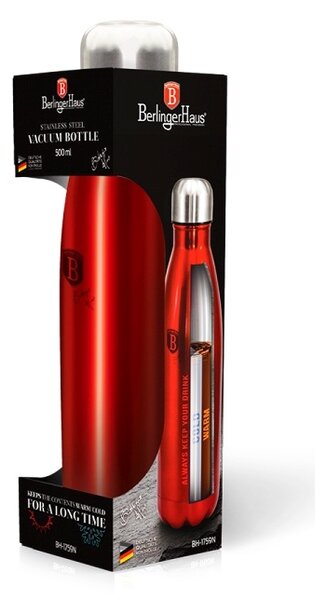 Termoska lahev nerez 0,5 l Burgundy Metallic Line