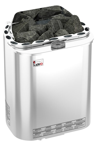 Sawo sunová kamna elektrická Scandia Combi 8,0kw NS TRENDLINE, Steel