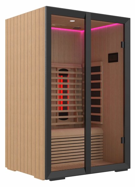 Harvia Austria GmbH Sentiotec finská infrasauna ONNI small 1300x1040x2000mm