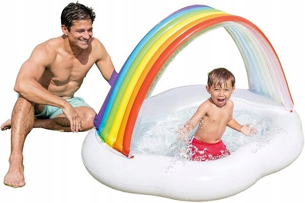 Nafukovací bazén kulatý Intex 142 x 119 cm