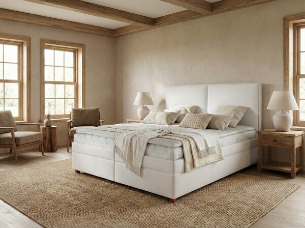 Postel boxspring s úložným prostorem SOLO plocha spaní 160x200