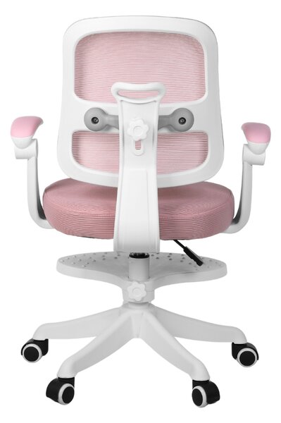 Dětská rostoucí židle Neoseat JUNI 013 — látka, růžová