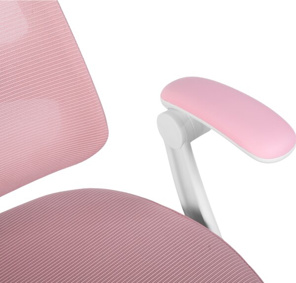 Dětská rostoucí židle Neoseat JUNI 013 — látka, růžová