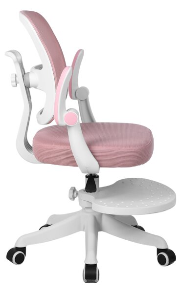 Dětská rostoucí židle Neoseat JUNI 013 — látka, růžová