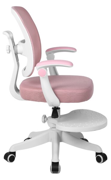 Dětská rostoucí židle Neoseat JUNI 013 — látka, růžová