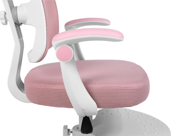 Dětská rostoucí židle Neoseat JUNI 013 — látka, růžová
