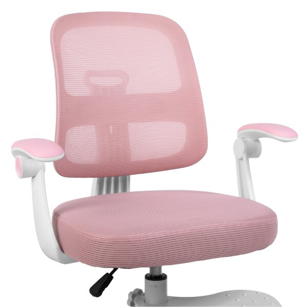 Dětská rostoucí židle Neoseat JUNI 013 — látka, růžová