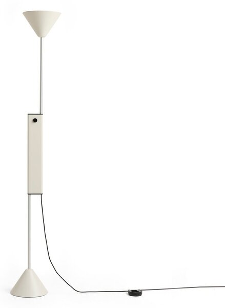 Stojací Lampa HAY, Twist, stmívatelné, Bílá, Obývací pokoj, Hliník, Design