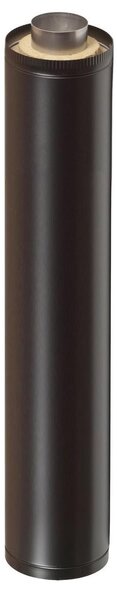 Narvi 15 Black Basic 6060 – komínová sada pro venkovní saunu Ø125/255 mm