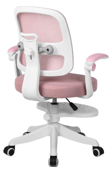 Dětská rostoucí židle Neoseat JUNI 013 — látka, růžová