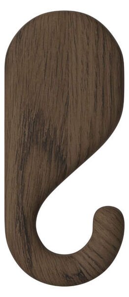 Bolia Nástěnný věšák Nob 11.5 cm, dark oiled oak