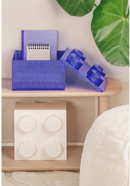 Bílý úložný box čtverec LEGO®
