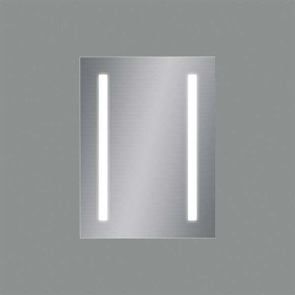 ACB Iluminacion Nástěnné LED zrcadlo JOUR, š. 52 cm, 2x11,5W, CRI90, IP44